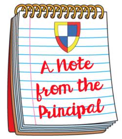 A Note from the Principal